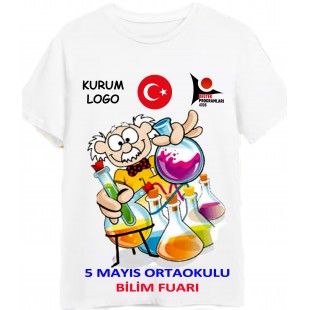 Bilim Fuarı Tişört-45