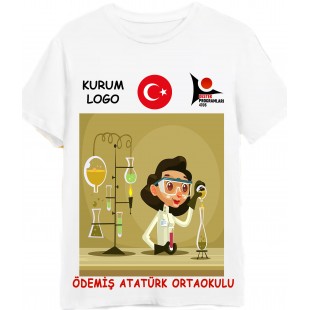 Bilim Fuarı Tişört -34