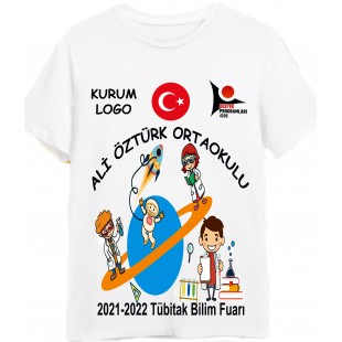 Bilim Fuarı Tişört -5