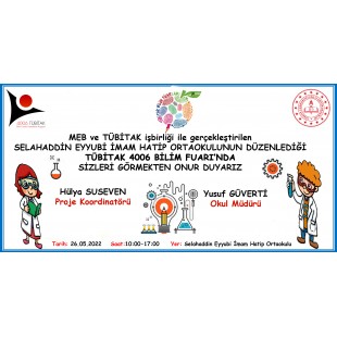 Bilim Fuarı Davetiye-9