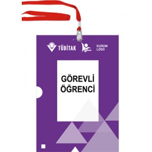 Bilim Fuarı Yaka Kartı -1